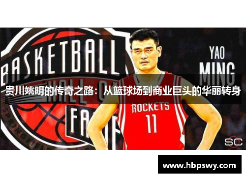 贵川姚明的传奇之路：从篮球场到商业巨头的华丽转身